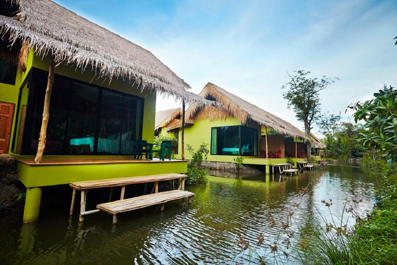 Asita Eco Resort Амфава Стая снимка